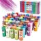 Multicolor Glitter Shaker Set for Art and Crafts (0.35 oz., 60-Pack)